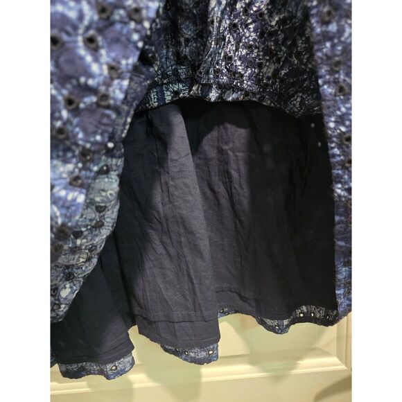 Lauren Ralph Lauren Eyelet Puff Sleeve Tiered Patchwork Dress Sz 8 NWT MSRP $185 - Picture 9 of 16